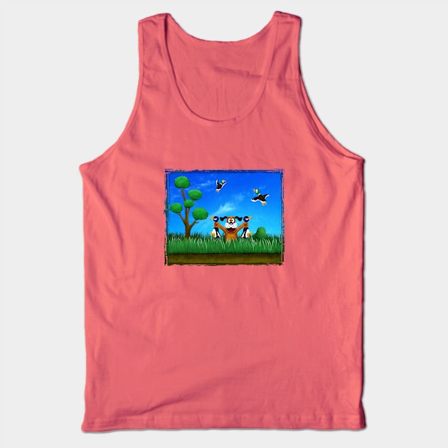 Duck Hunt Tank Top by Kari Likelikes